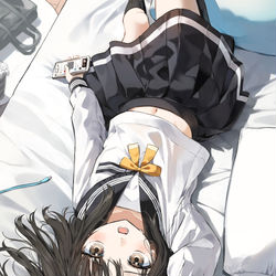 This is a pixiv picture whose title is めんどくさがりちゃん.
