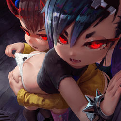 This is a pixiv picture whose title is † 48.