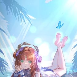 This is a pixiv picture whose title is Nilou.