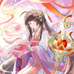 This is a pixiv picture whose title is 卧香枕水.