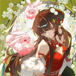 This is a pixiv picture whose title is LINGSHA.