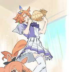 This is a pixiv picture whose title is らく.