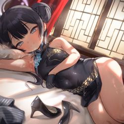 This is a pixiv picture whose title is 妾とじゃれ合いたいのか？.