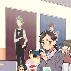 This is a pixiv picture whose title is 私の生きる糧.