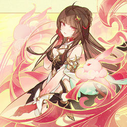 This is a pixiv picture whose title is 沉香.