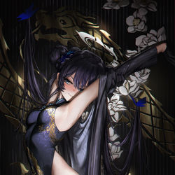 This is a pixiv picture whose title is 竜華キサキ.