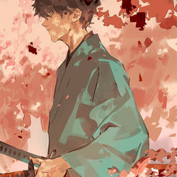 This is a pixiv picture whose title is 春日.
