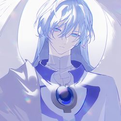 This is a pixiv picture whose title is 🌙.
