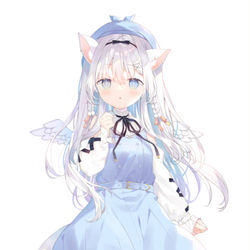 This is a pixiv picture whose title is 空詩ぷるむちゃんキービジュアル.