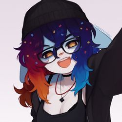 This is a pixiv picture whose title is Egirl Cupcake.