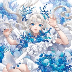 This is a pixiv picture whose title is ブーケ.
