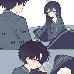 This is a pixiv picture whose title is キサキ❤先生11.