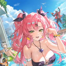 This is a pixiv picture whose title is ニコ.