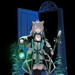 This is a pixiv picture whose title is ナイトテラー.