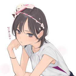 This is a pixiv picture whose title is 体育祭ガール.