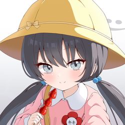This is a pixiv picture whose title is 「先生、離さないでくださいね」.