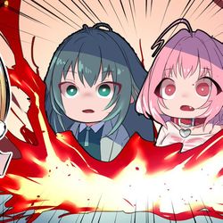 This is a pixiv picture whose title is 藤田ことねのライバルユニット.