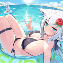 This is a pixiv picture whose title is フブちゃん.