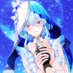 This is a pixiv picture whose title is 【MMD鳴潮】ショアキーパーさん、漂泊者さん その２.