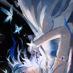 This is a pixiv picture whose title is Shorekeeper.