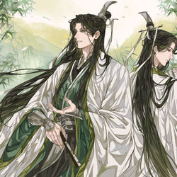This is a pixiv picture whose title is 沈清秋.
