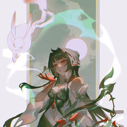 This is a pixiv picture whose title is Lingsha.