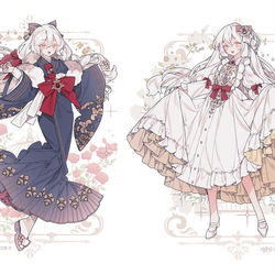 This is a pixiv picture whose title is 🎀cm🎀.