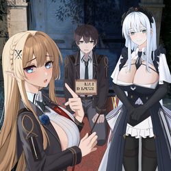 This is a pixiv picture whose title is 落ちこぼれ生徒の魔法学校入学式.
