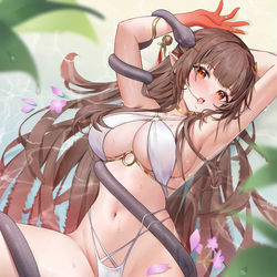This is a pixiv picture whose title is 灵砂~.