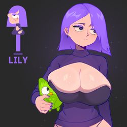 This is a pixiv picture whose title is LILY.