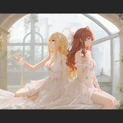 This is a pixiv picture whose title is 『Fin[e]～美しき終焉～』.