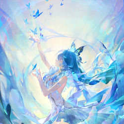 This is a pixiv picture whose title is Shorekeeper.