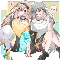 This is a pixiv picture whose title is おそろい.