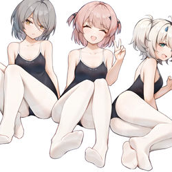 This is a pixiv picture whose title is 小小的也要泳装.
