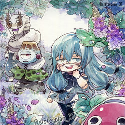 This is a pixiv picture whose title is 特級呪霊組.