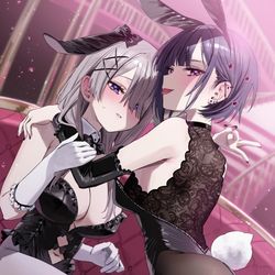 This is a pixiv picture whose title is 🤍好都合セミフレンド💜.