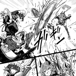 This is a pixiv picture whose title is プロキシ争奪戦2 エレンとシーザー.
