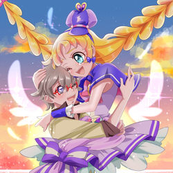 This is a pixiv picture whose title is 「特別な…ワンダフル！」.