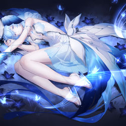 This is a pixiv picture whose title is 在此守候.