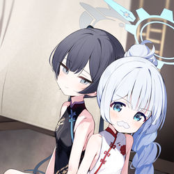 This is a pixiv picture whose title is キサキとチェリノ.