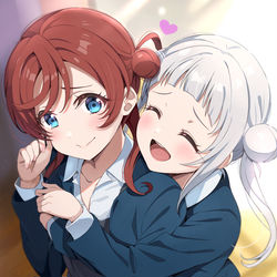 This is a pixiv picture whose title is skeb🐾🐙メイちさ♪.