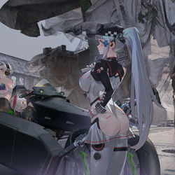 This is a pixiv picture whose title is 寒潮与链传动.
