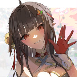 This is a pixiv picture whose title is 無題.
