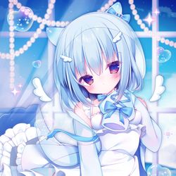 This is a pixiv picture whose title is 🧊🌨.