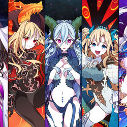 This is a pixiv picture whose title is カルデア・ビーストガールズ.