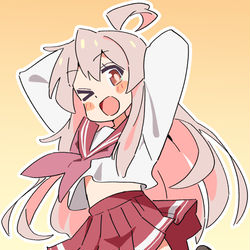 This is a pixiv picture whose title is もってけセーラーまひろ.