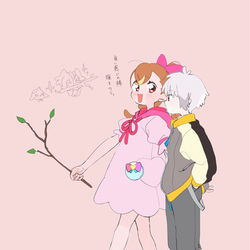 This is a pixiv picture whose title is 🍃.
