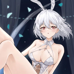 This is a pixiv picture whose title is シリアス(アズールレーン).