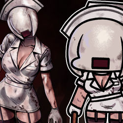 This is a pixiv picture whose title is NURSE.