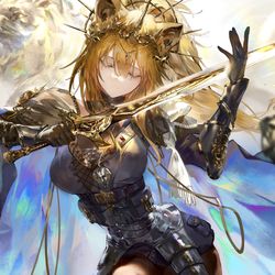 This is a pixiv picture whose title is 🦁.